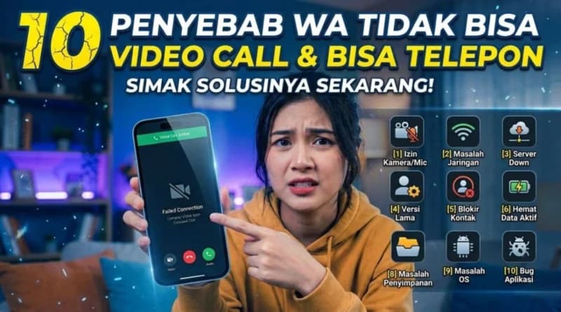 10 Alasan WhatsApp Video Call dan Telepon Tiba-tiba Gagal Cek Sekarang!