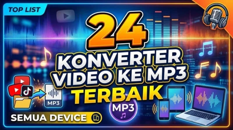 24 Konverter Video ke MP3 Terbaik: Ubah Video Jadi Lagu Favorit dalam Sekejap