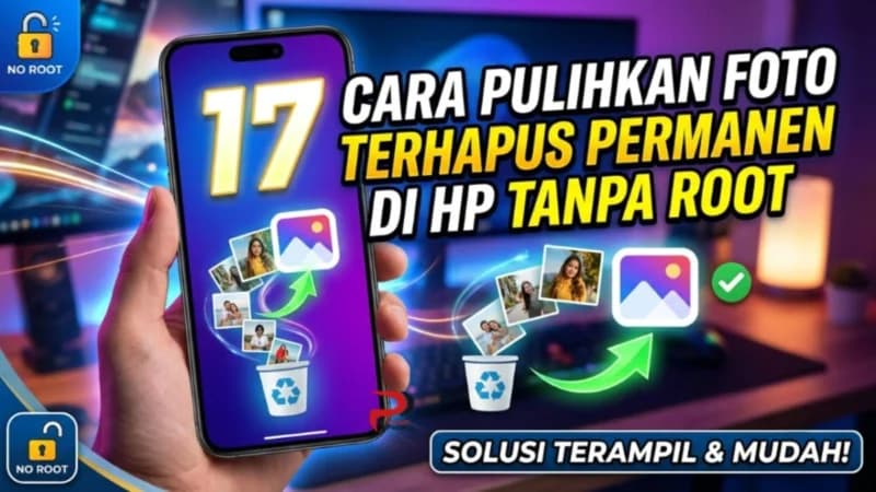 17 Trik Jitu Pulihkan Foto yang Sudah Terhapus Permanen di HP, No Root!