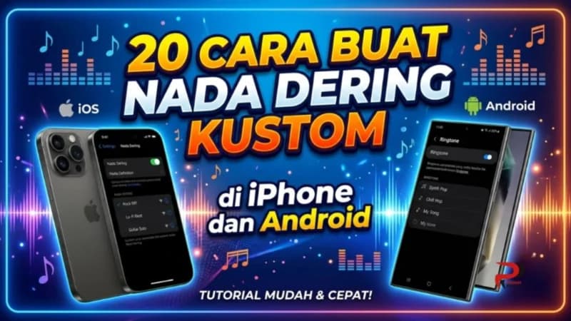 Bikin Nada Dering Unik? Ini 20 Cara Kustom di iPhone Android