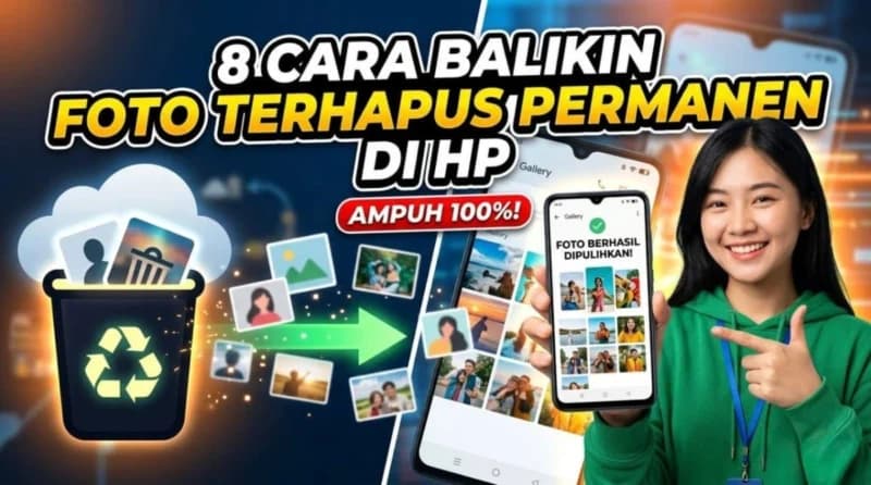 8 Trik Jitu Mengembalikan Foto yang Sudah Terhapus Permanen di HP