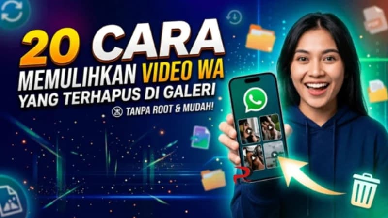 20 Trik Jitu Mengembalikan Video WA yang Terhapus dari Galeri