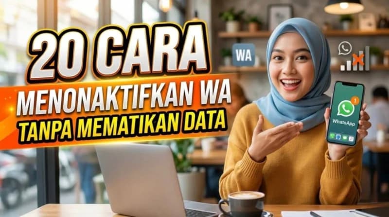20 Trik Jitu Nonaktifkan WhatsApp Tanpa Harus Matikan Data!