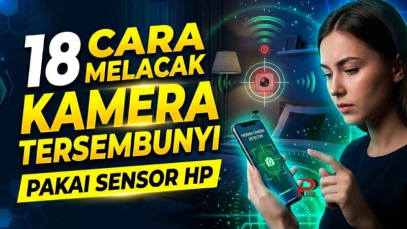 Bongkar 18 Trik Rahasia Mendeteksi Kamera Tersembunyi dengan Sensor Ponselmu!