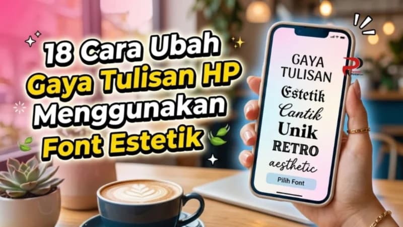 18 Font Estetik untuk HP yang Bikin Gaya Tulisanmu Makin Kece!