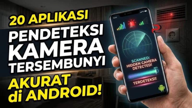 Temukan 20 Aplikasi Pendeteksi Kamera Tersembunyi Paling Akurat untuk Android!